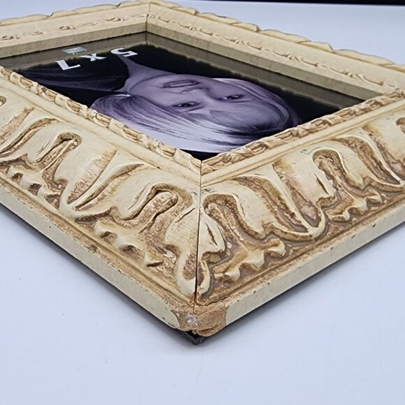 Ornate Greco 5x7 Picture Frame With Vintage Style Carved Design - Picture 9 of 11
